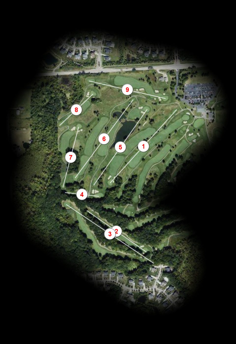 West nine at Links of Novi