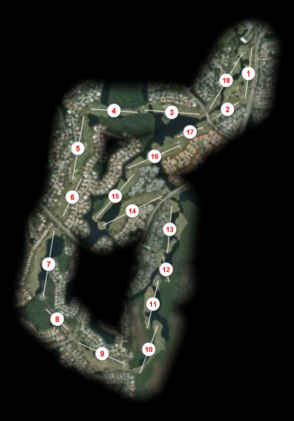 Suntree Country Club Challenge course overview