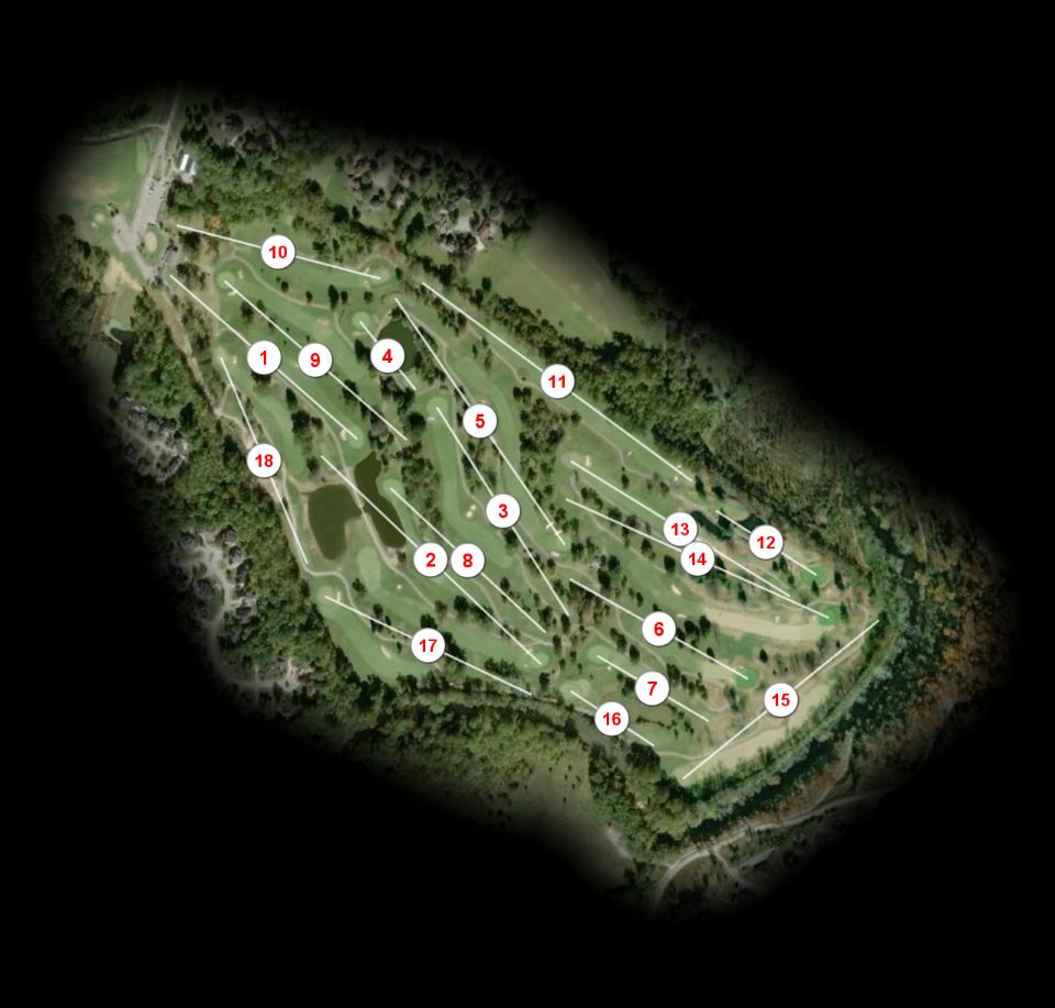 Midland Trail Golf Club course overview