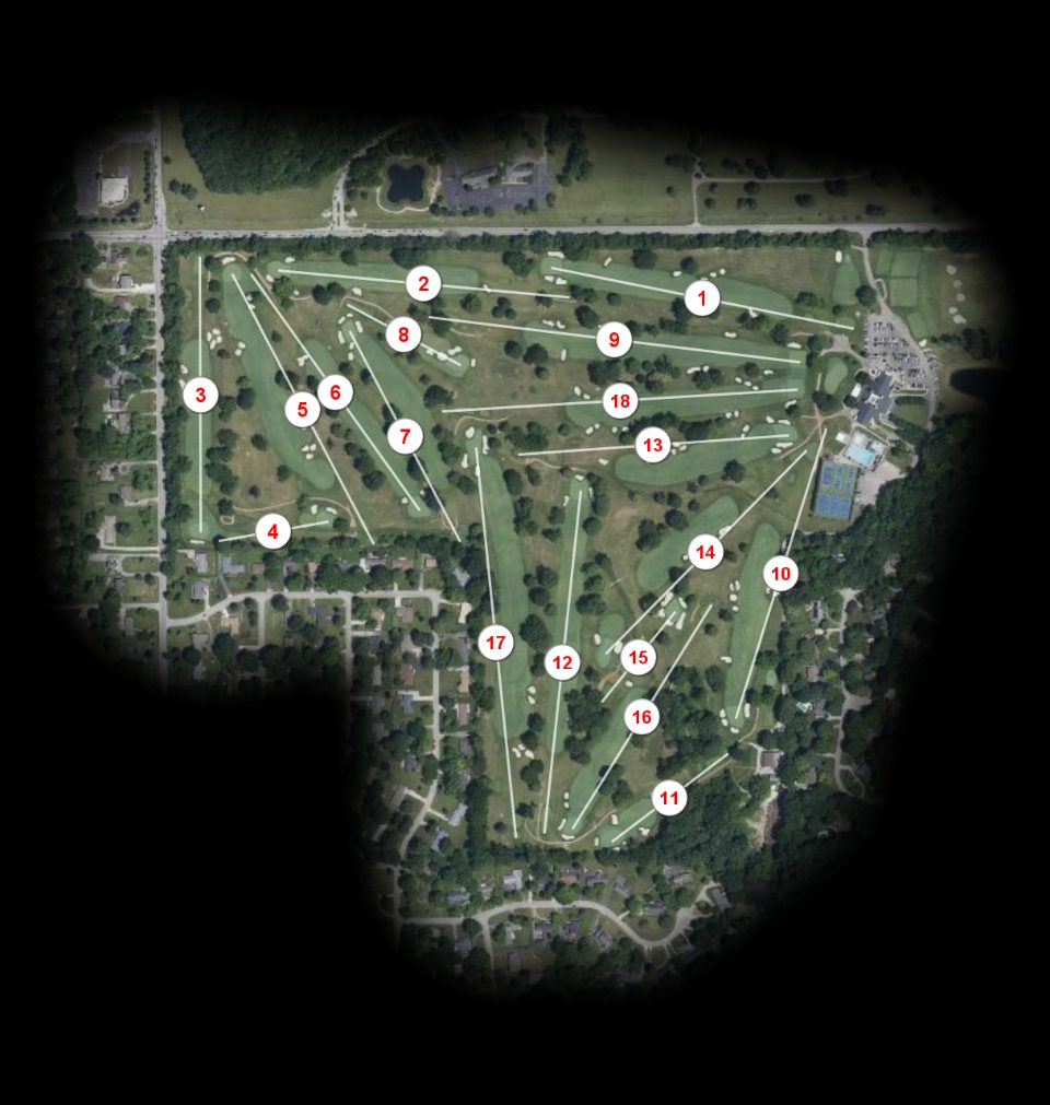 Broadmoor Country Club course overview