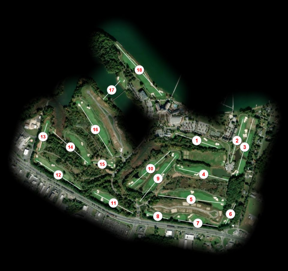 River Marsh Golf Club course overview