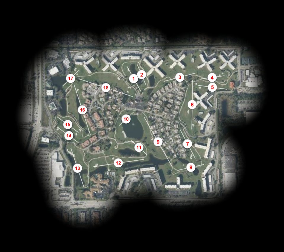 Seven Lakes Golf Club course overview
