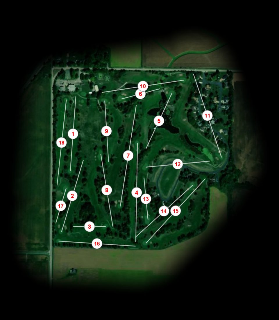 Kewanee Dunes Golf Club Midland course overview