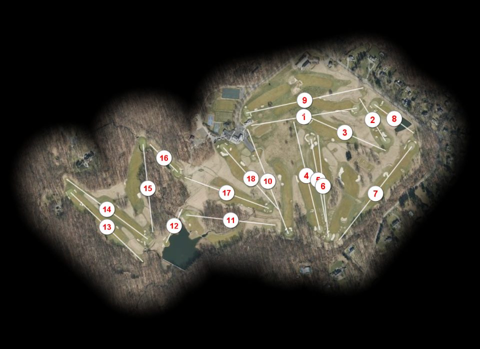 Somerset Hills Country Club course overview