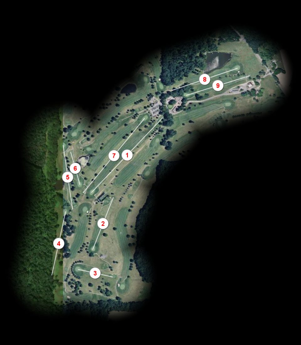 North nine at Rolling Acres Golf Course
