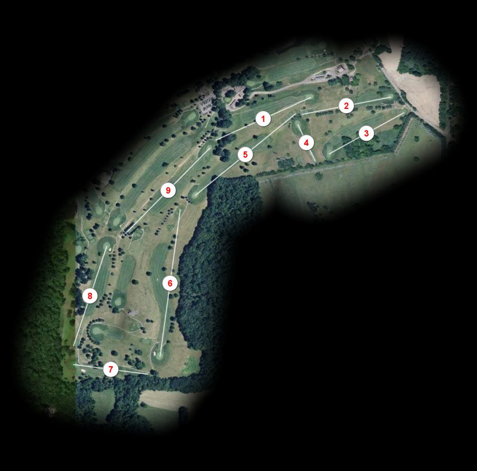 South nine at Rolling Acres Golf Course