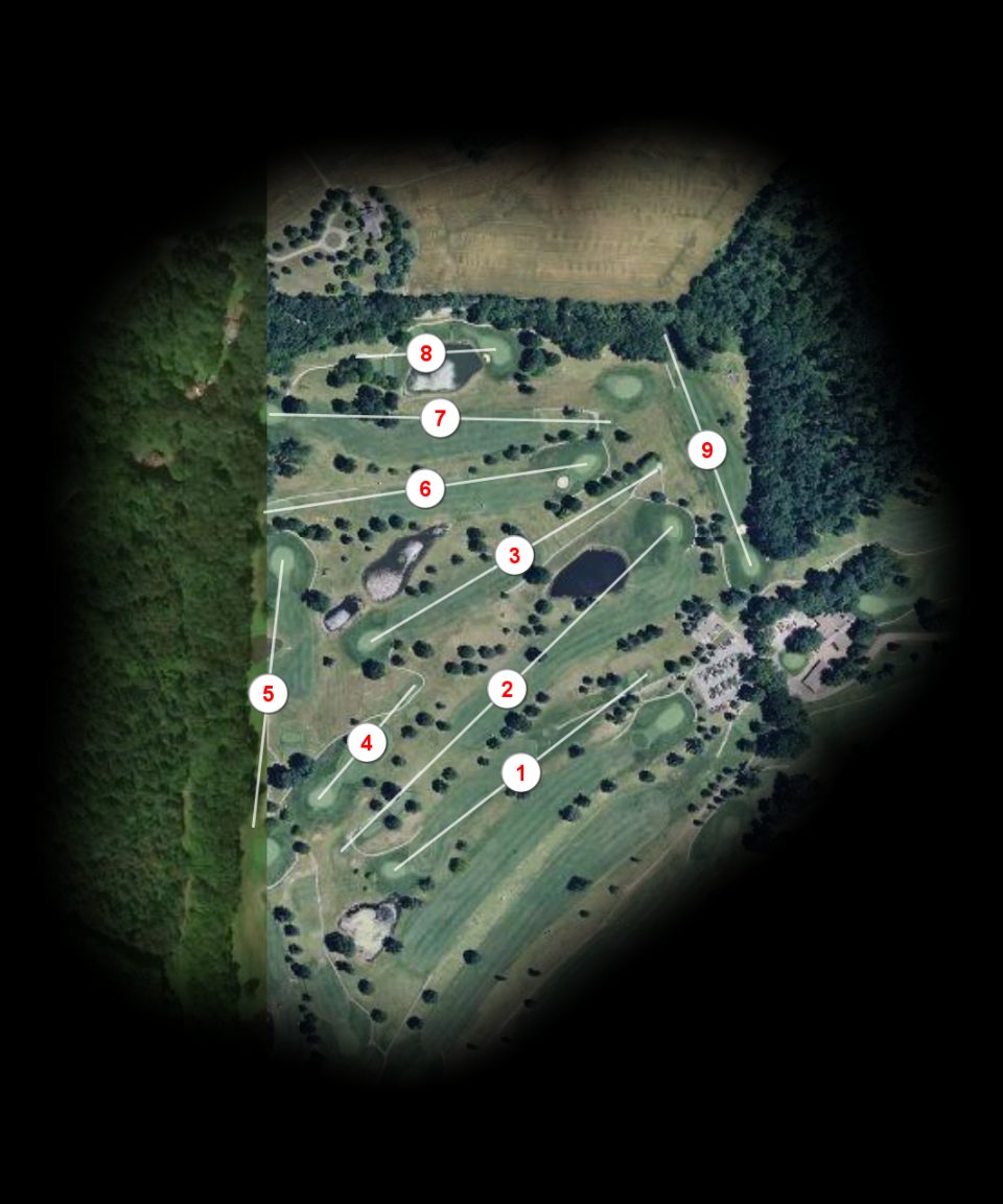 West nine at Rolling Acres Golf Course