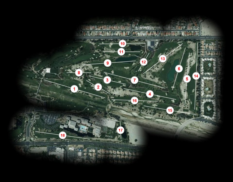 Indian Wells Golf Resort Players Course course overview