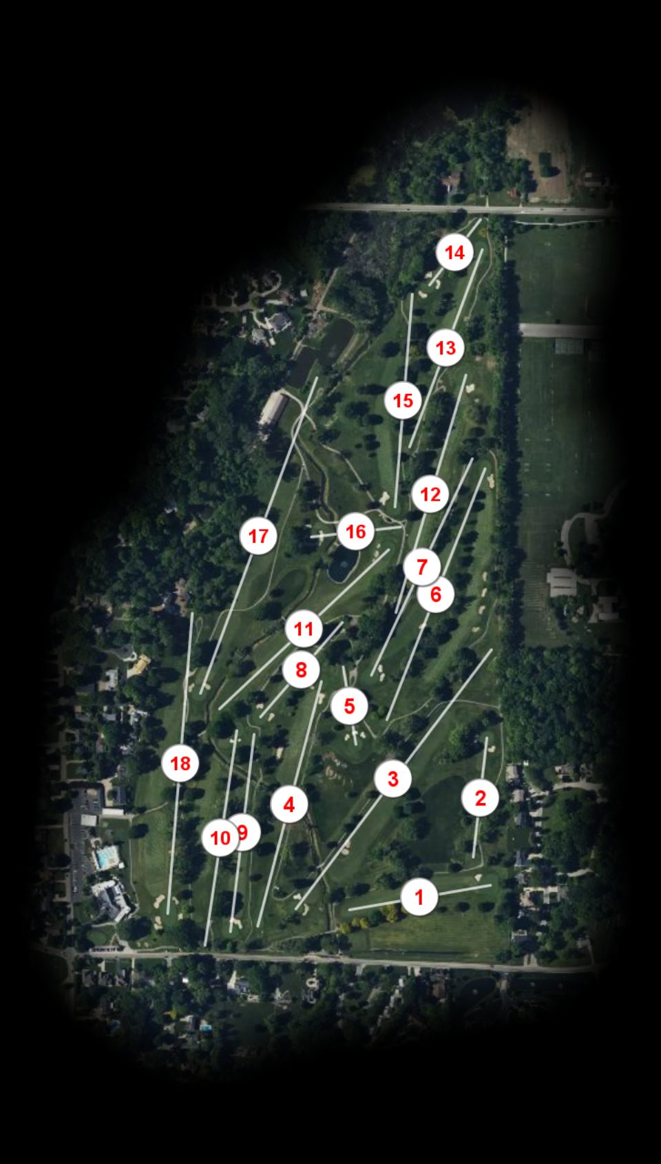 Plum Brook Country Club course overview