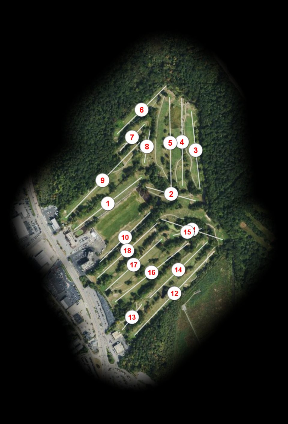Norwood Country Club course overview