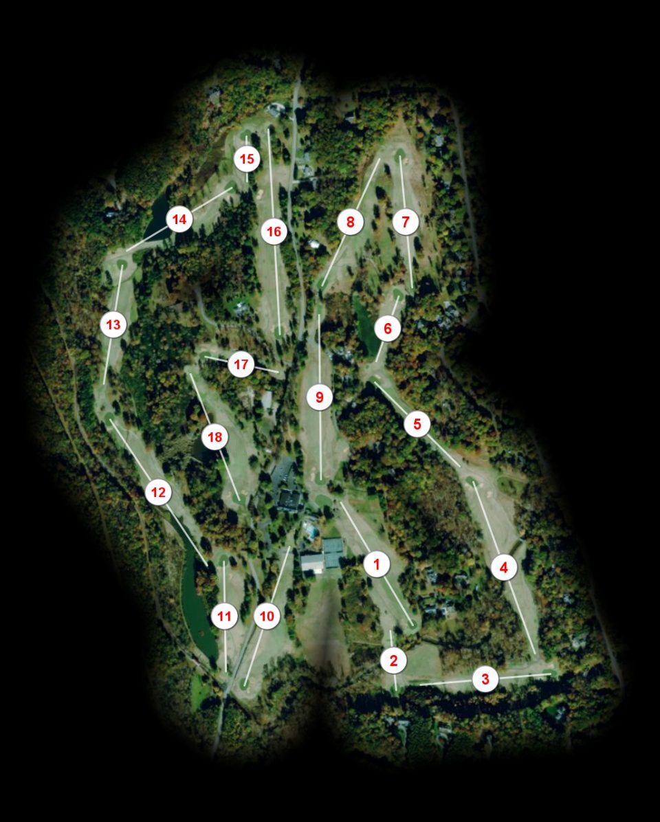 Chatmoss Country Club course overview