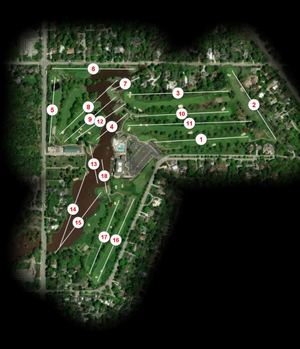 Midland Country Club course overview