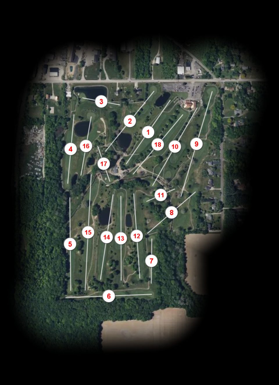 Coppertop at Cherokee Hills Golf Club course overview