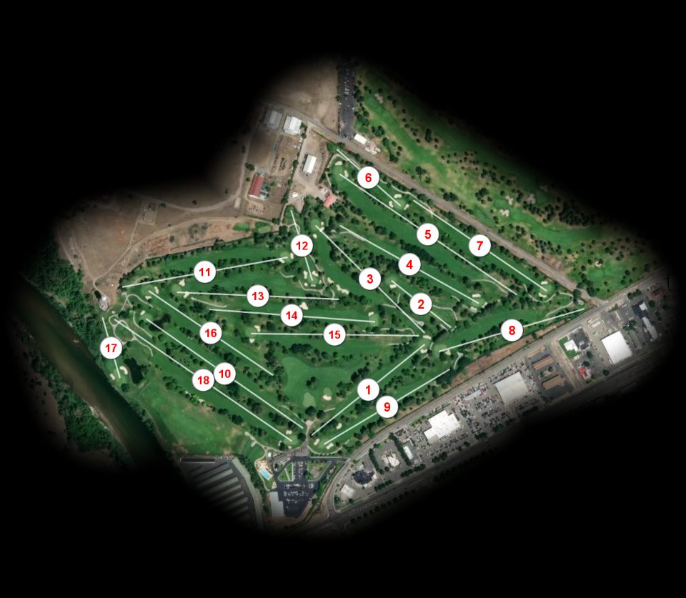Missoula Country Club course overview