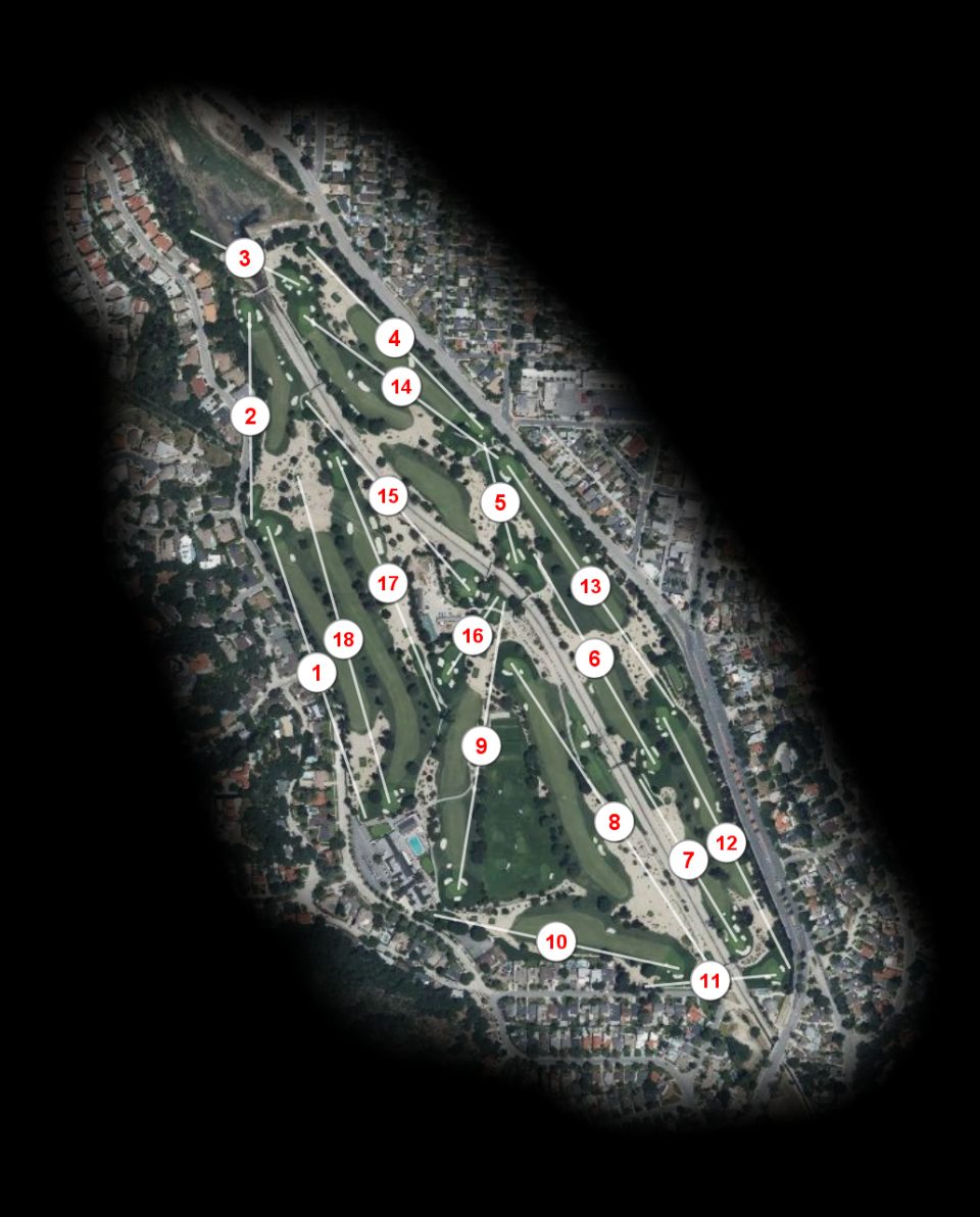 Oakmont Country Club course overview