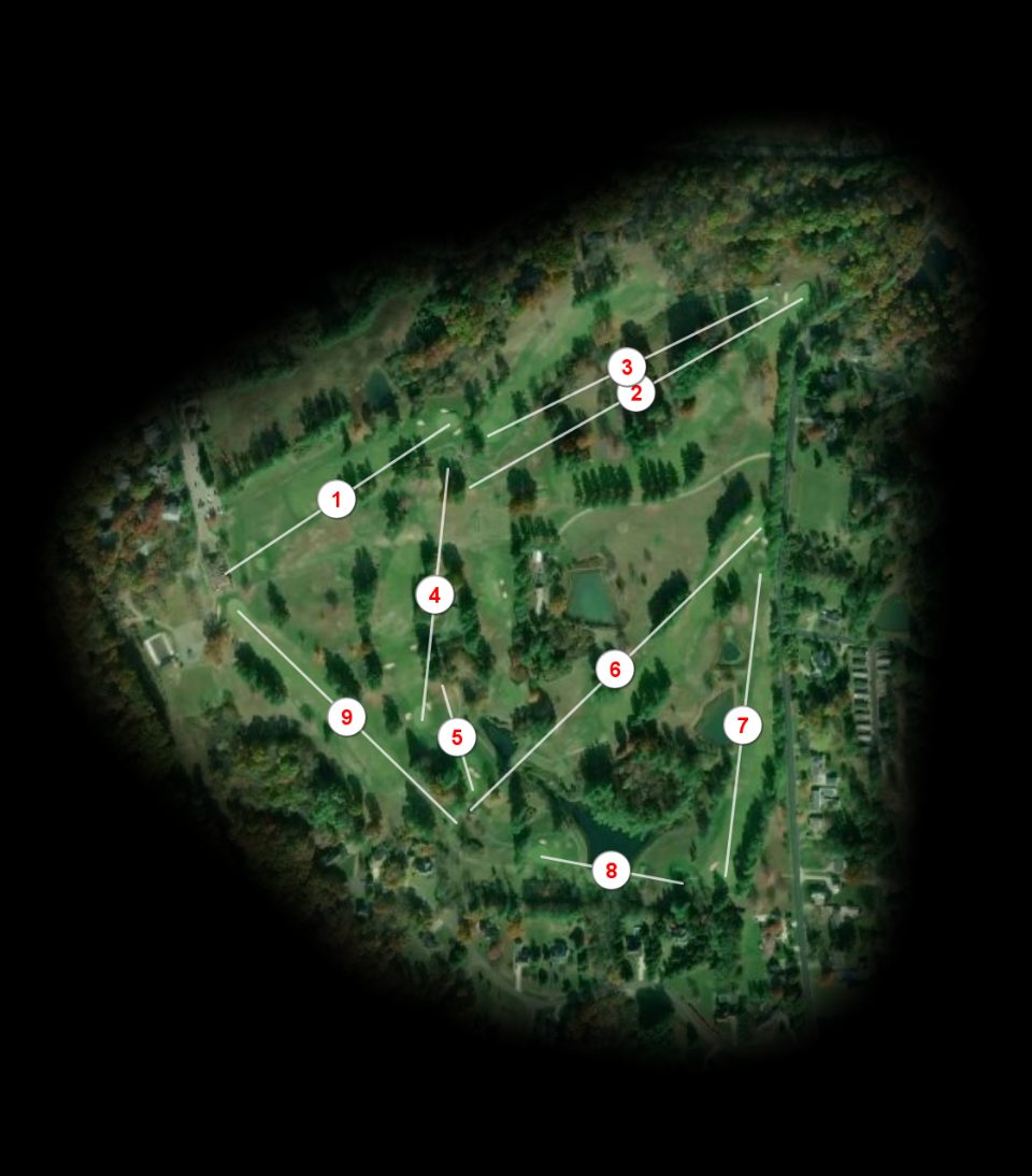 Athens Country Club course overview