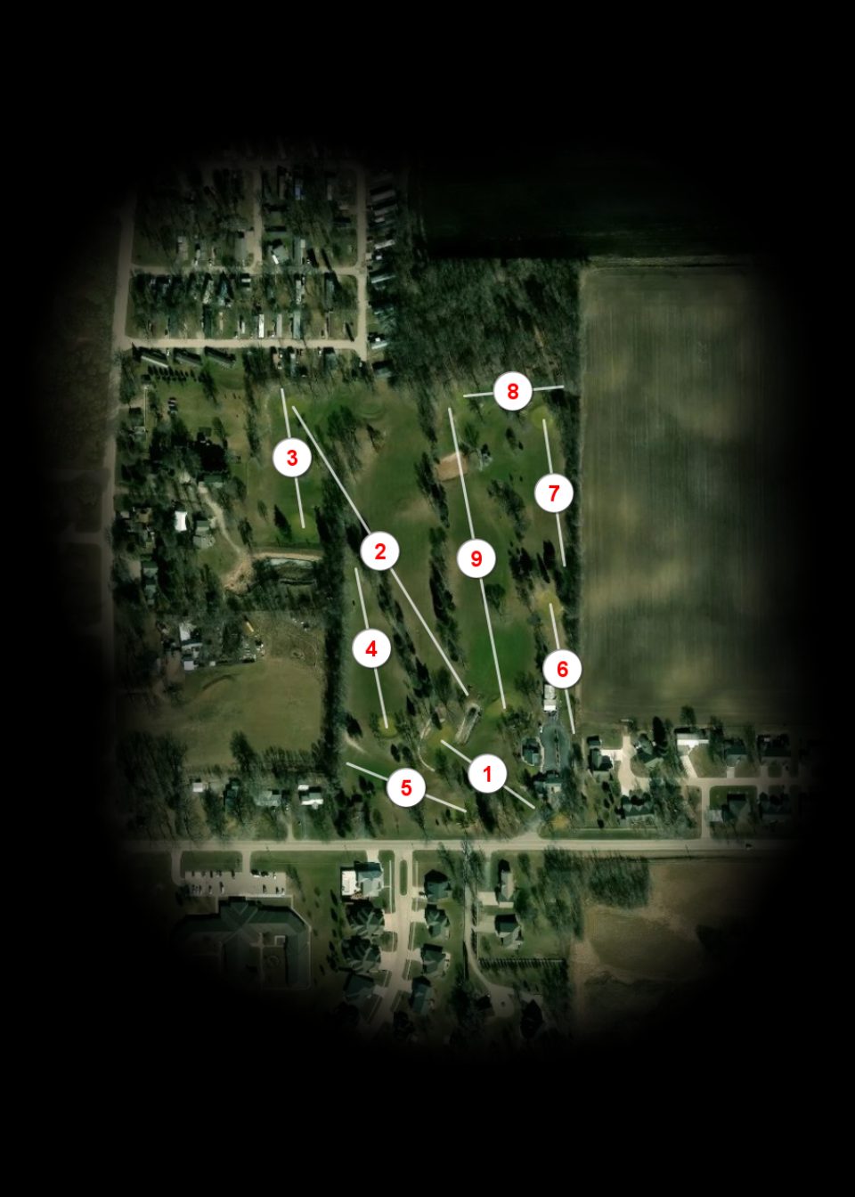 Oak Hills Par 3 Public Golf Course course overview