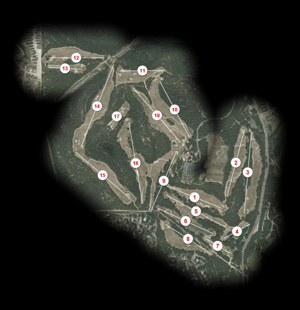 La Cantera Golf Club Palmer course overview