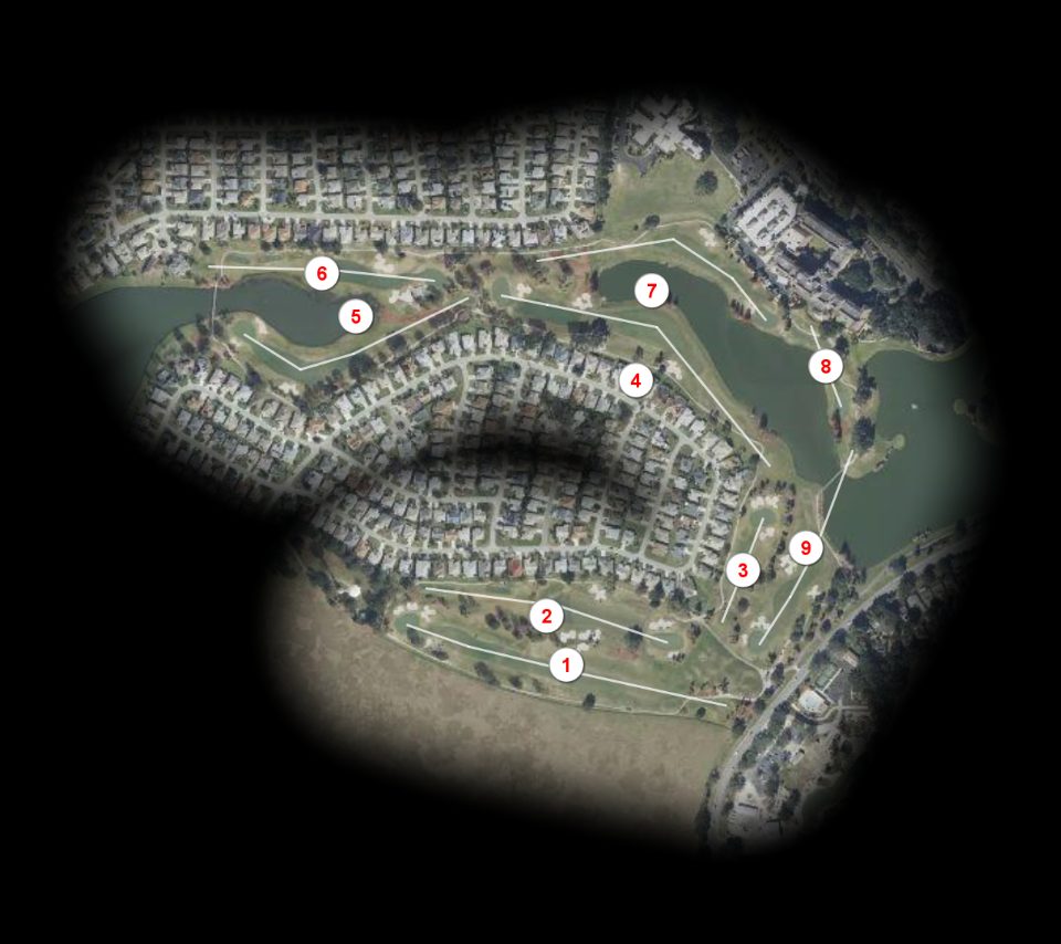 Palms nine at Hacienda Hills Golf Club