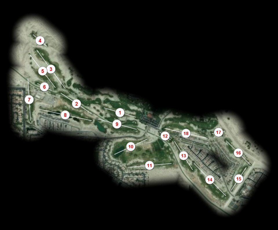 The Golf Club at Terra Lago South course overview