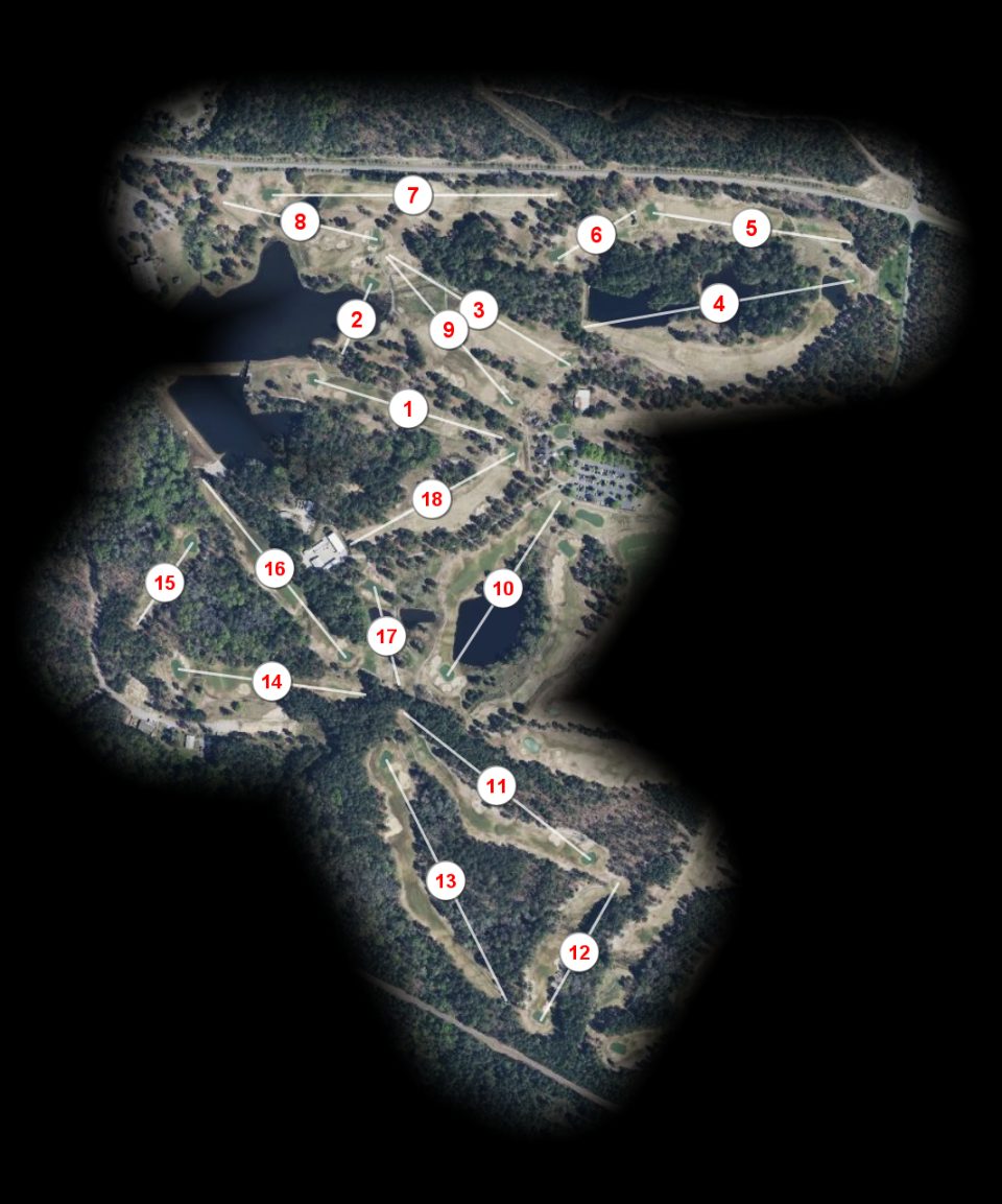 Fort Jackson Golf Club Old Hickory course overview