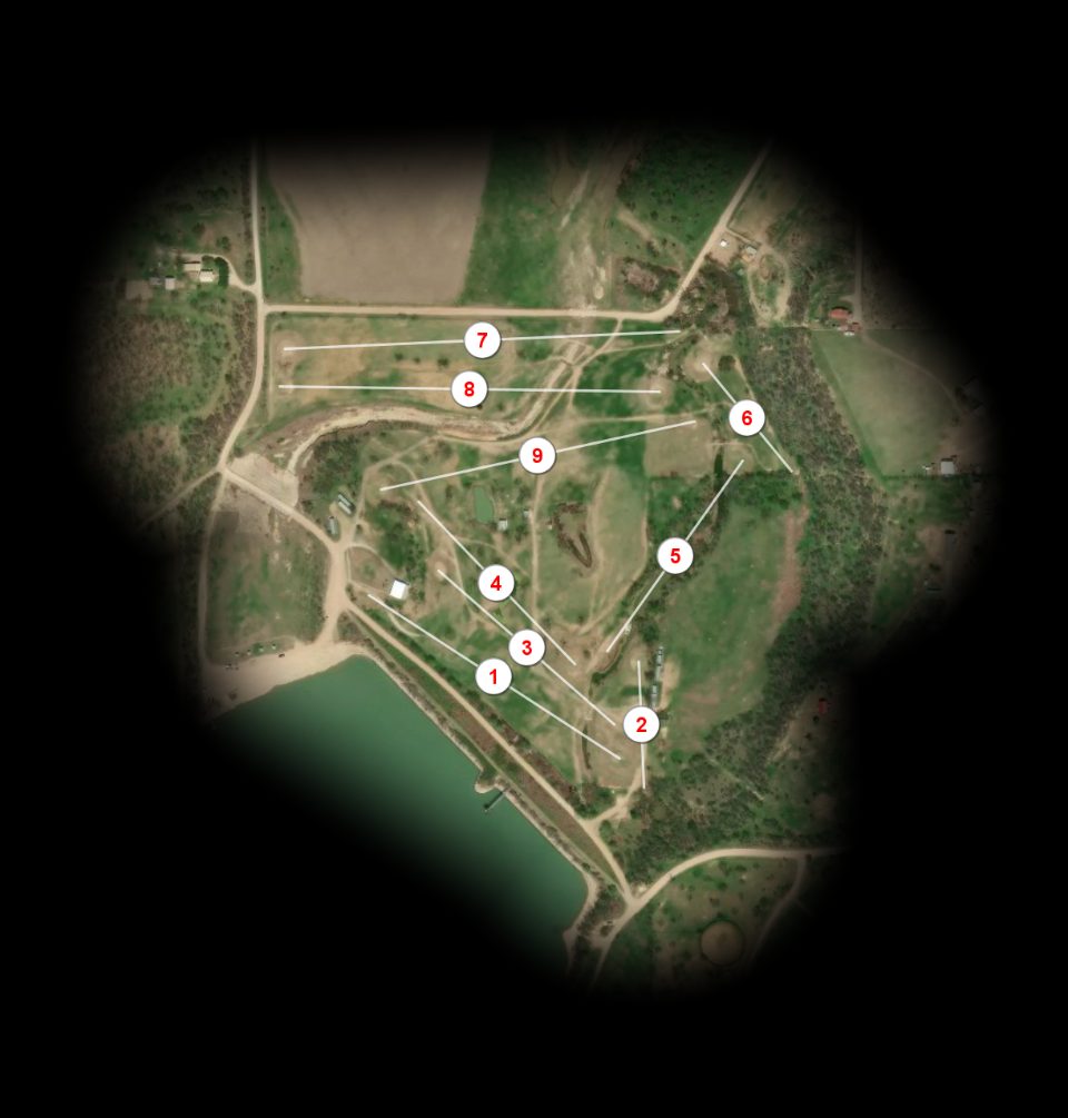 Throckmorton Country Club course overview