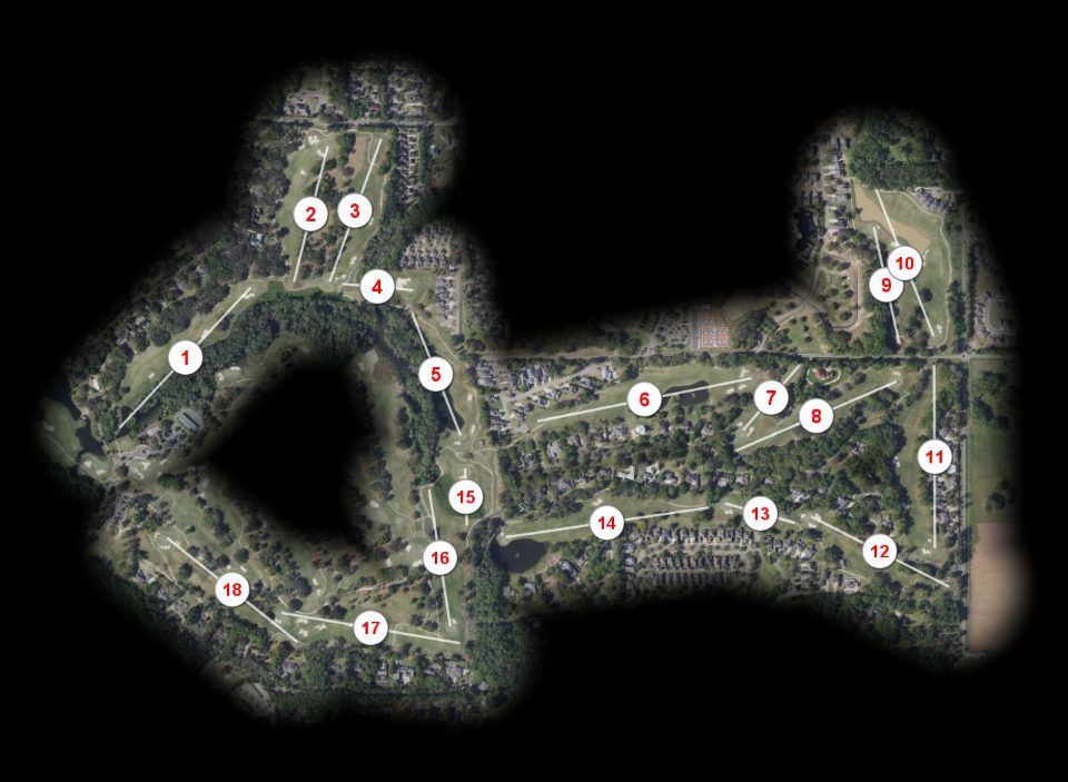 Marriotts Grand Hotel & Lakewood Golf Club Azalea course overview