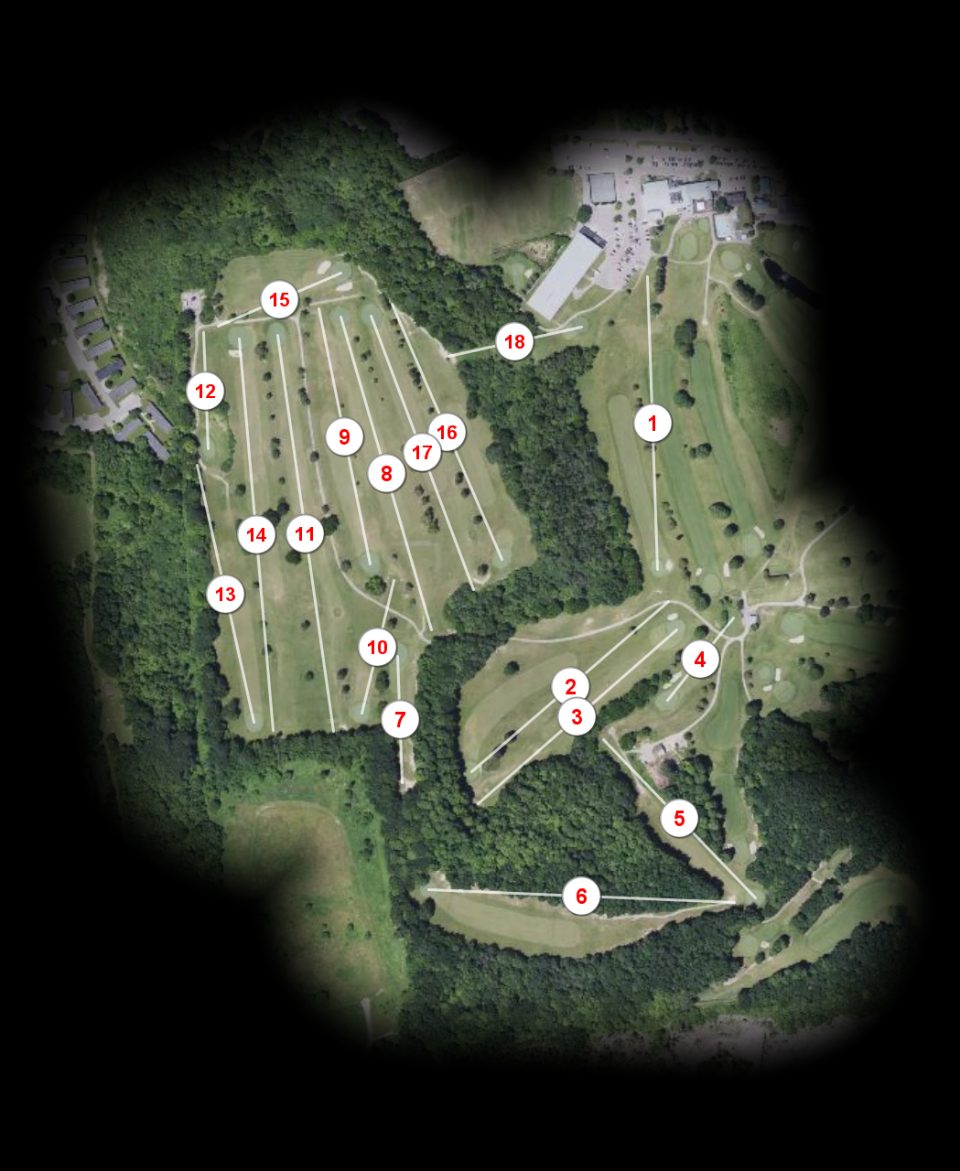 Drumlins Golf Club West course overview