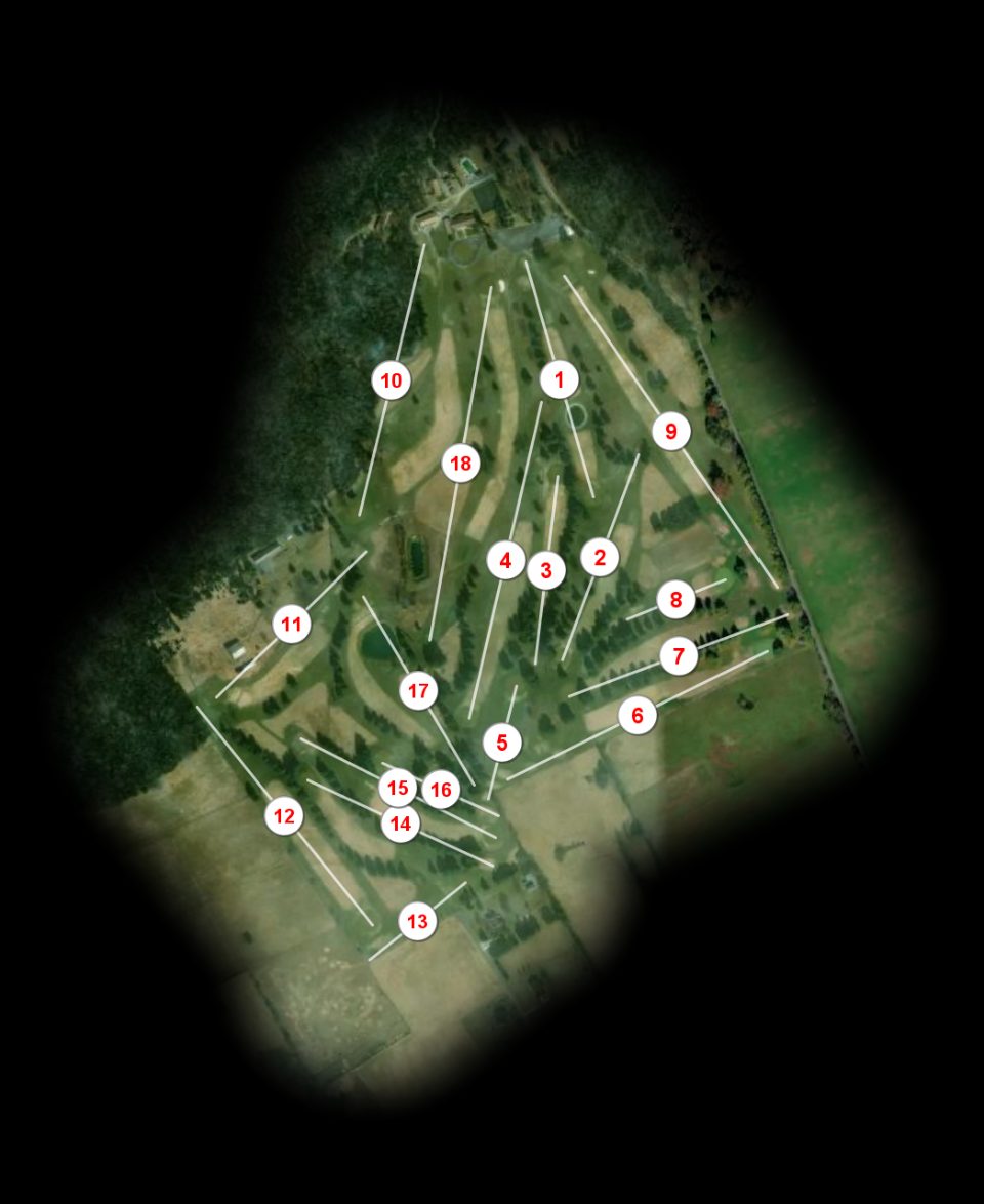Cedar Hill Country Club course overview
