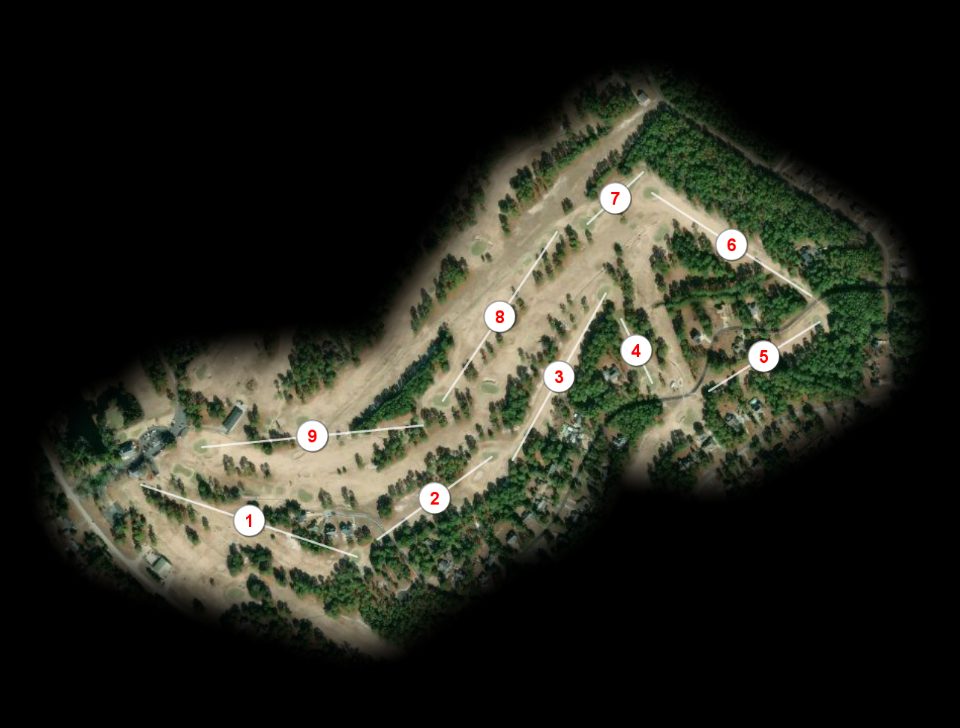 Sands nine at Star Hill Golf Club