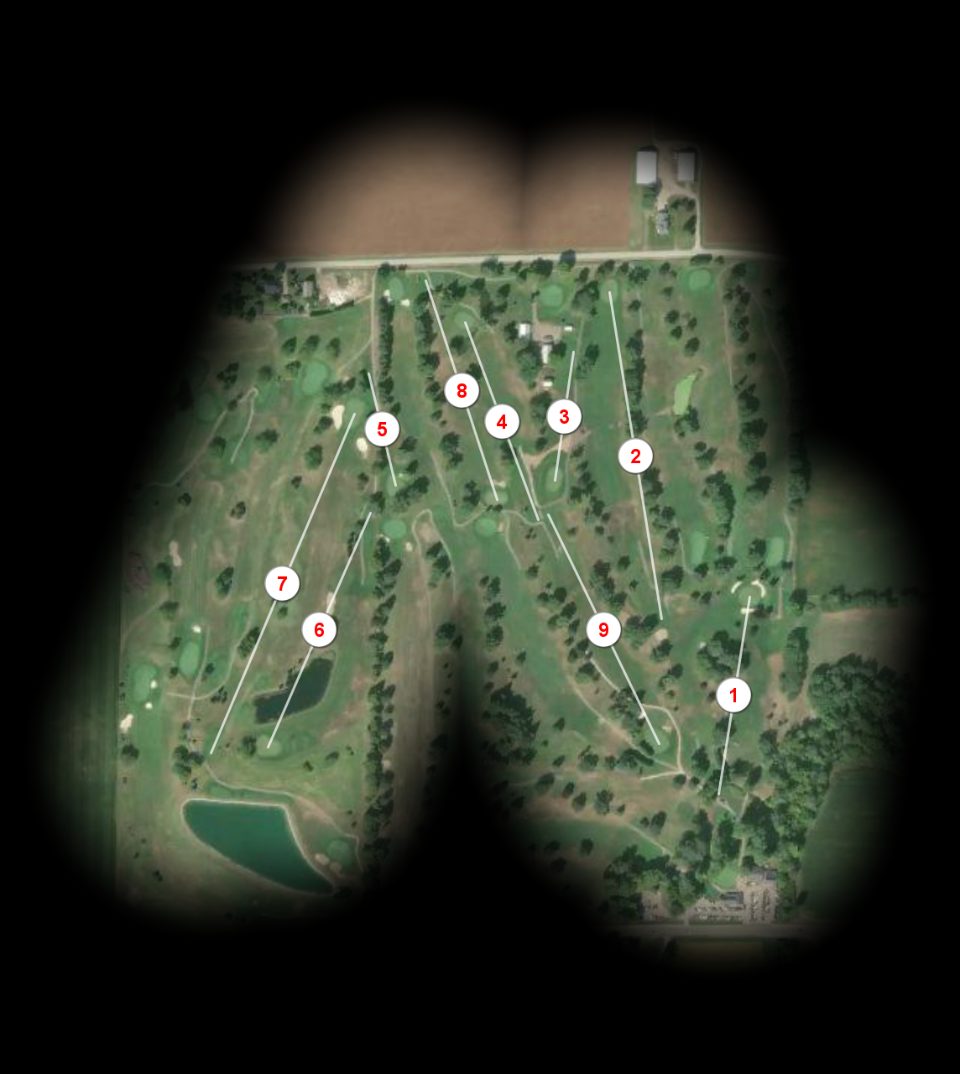Red nine at Sycamore Hills Golf Club