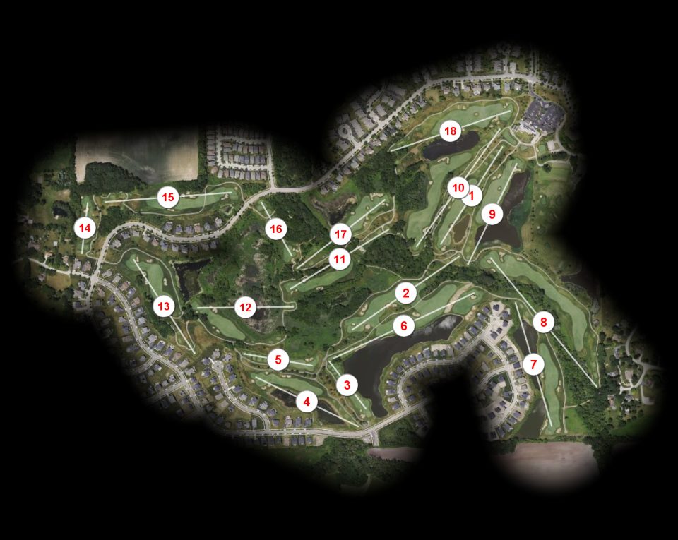 Bowes Creek Country Club course overview