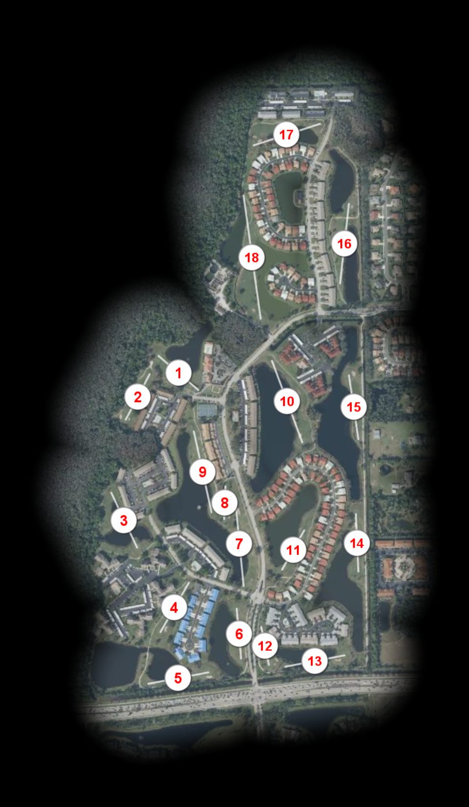 Cross Creek Country Club course overview