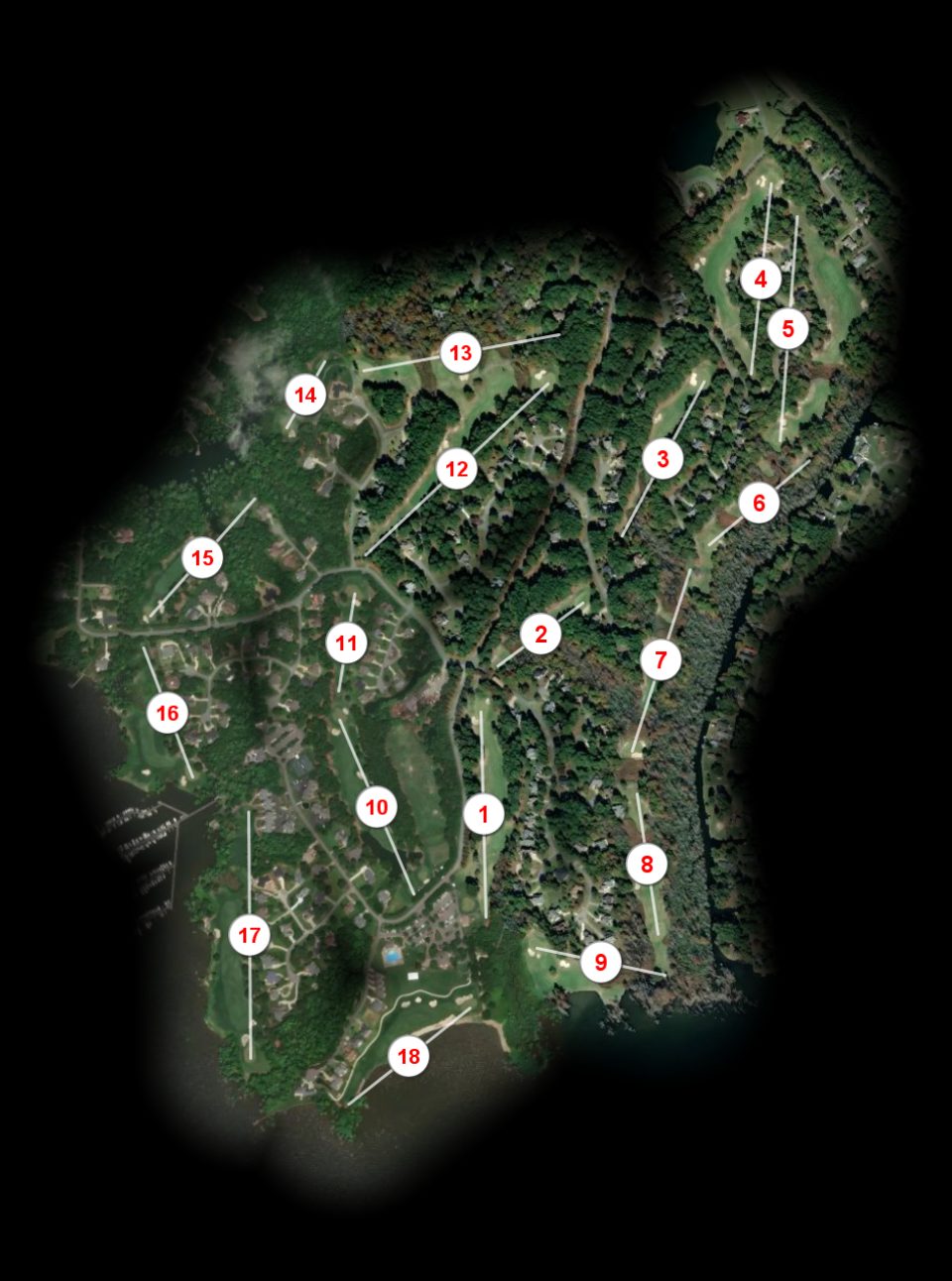 Sound Golf Links at Albemarle Plantation Sound at Albemarle Plantation course overview