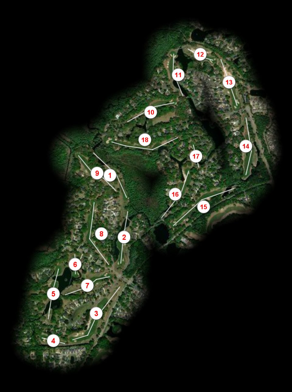Willbrook Plantation Golf Club course overview