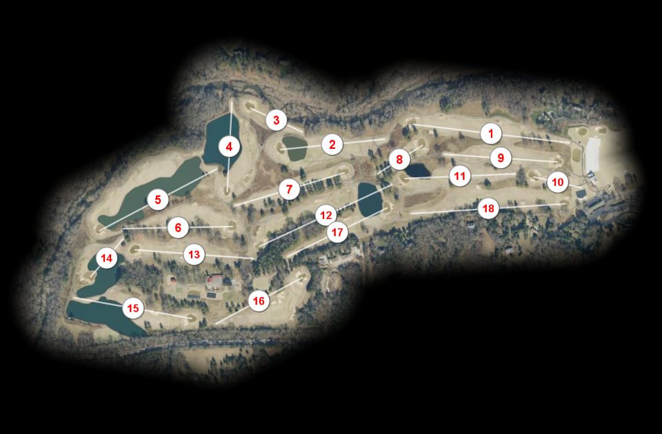The Country Club of Virginia - James River Tuckahoe Creek course overview