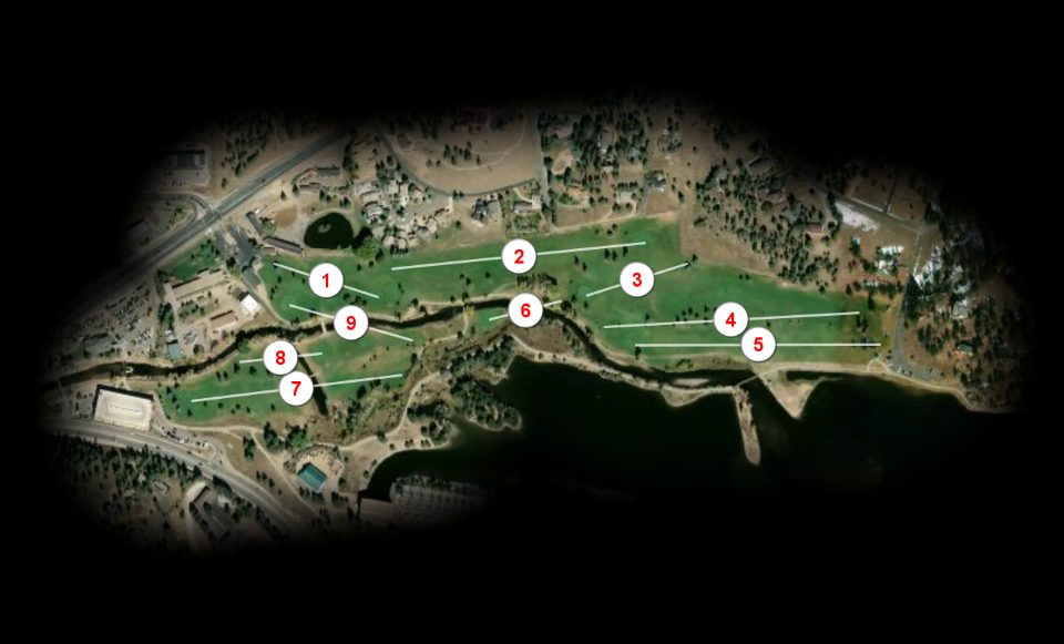Estes Park Golf Course Executive 9 course overview