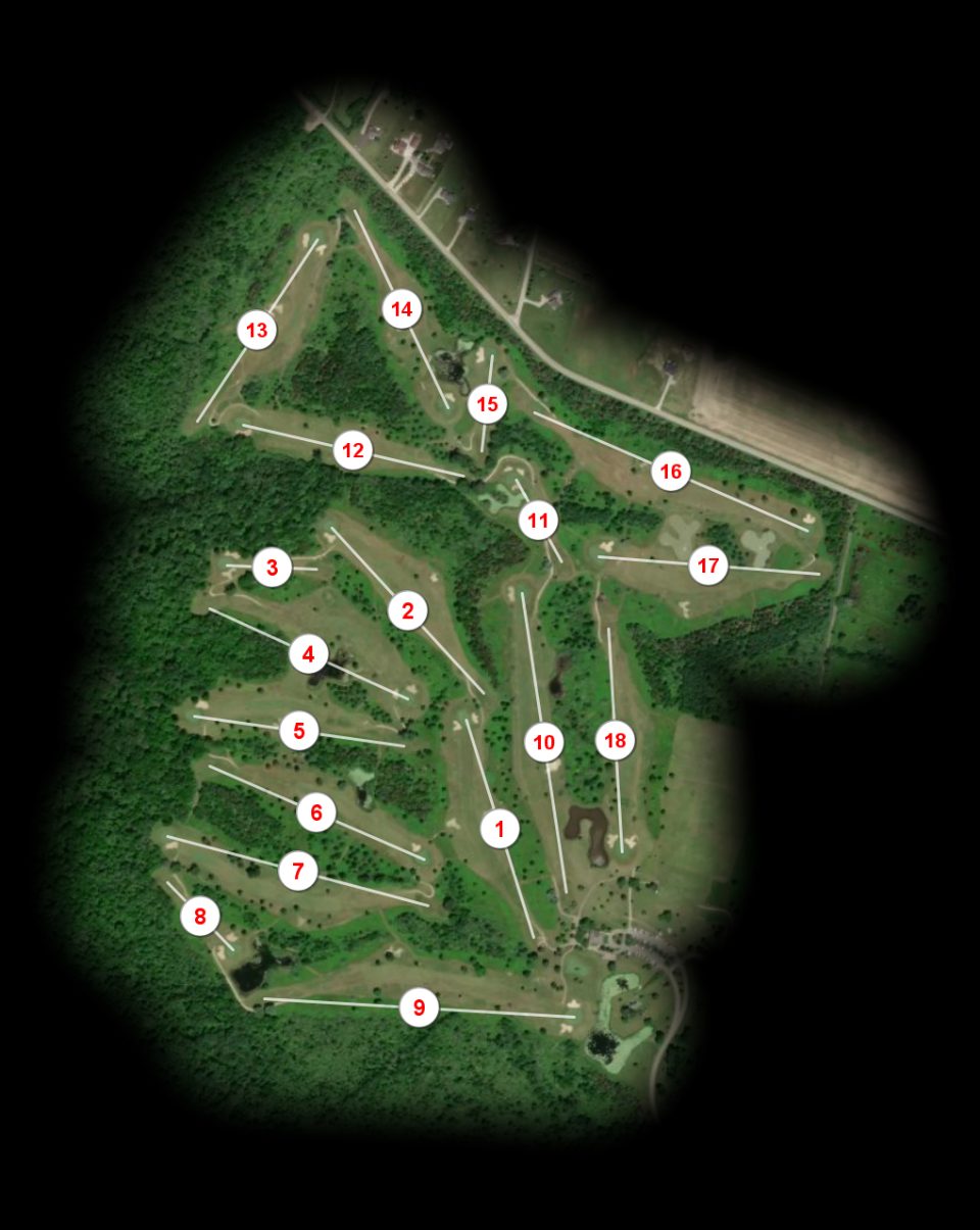 Deer Creek State Park Golf Club course overview