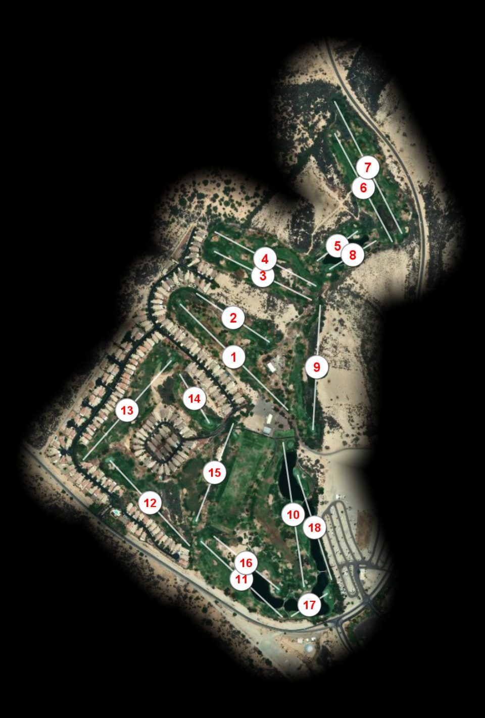 Mojave Resort Golf Club course overview