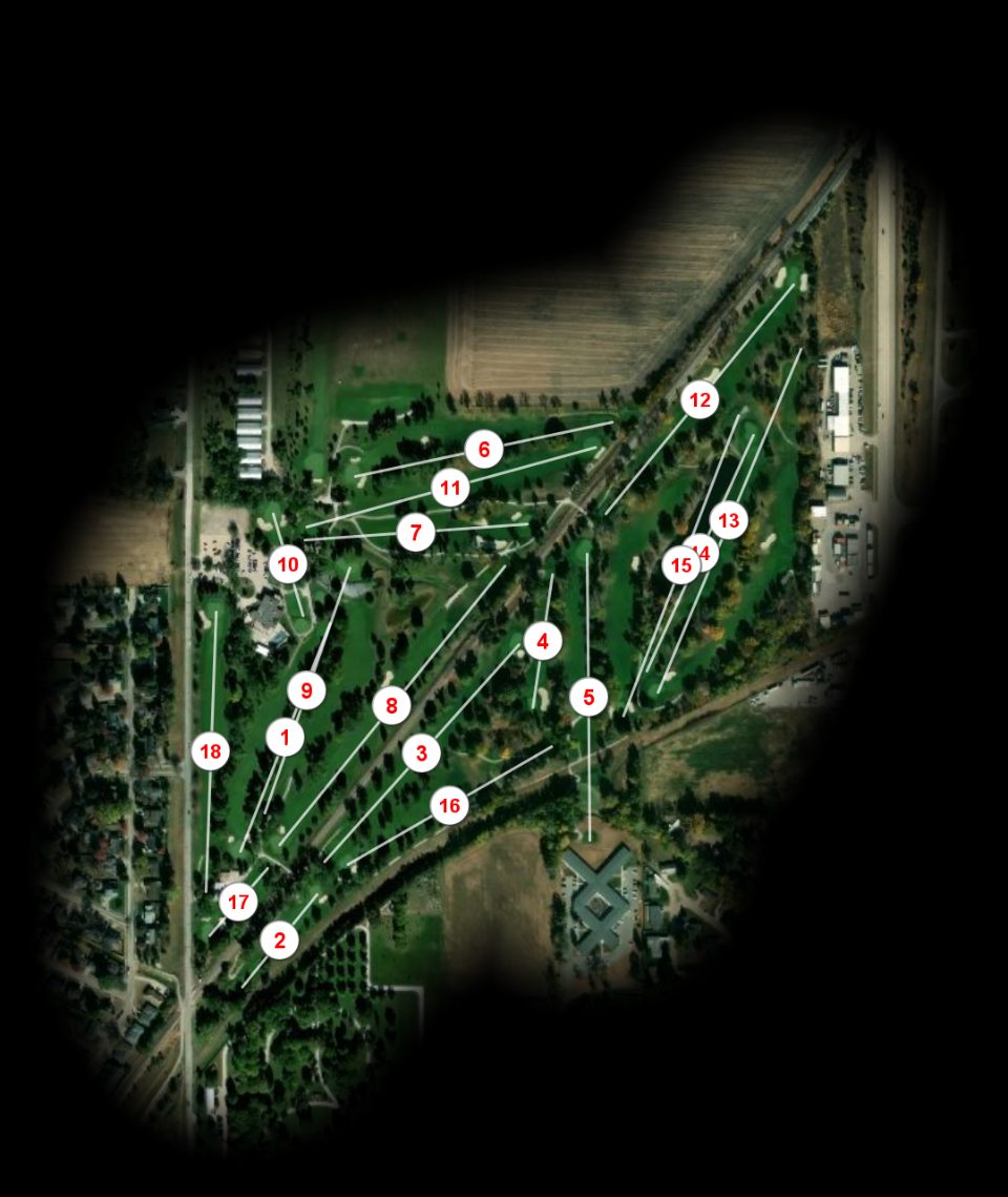 Fremont Golf Club course overview