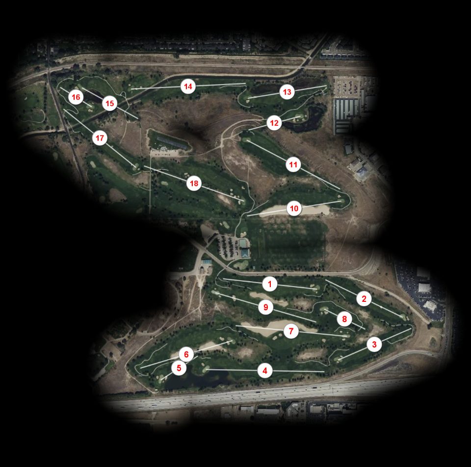 Ridgecrest Golf Club Championship course overview