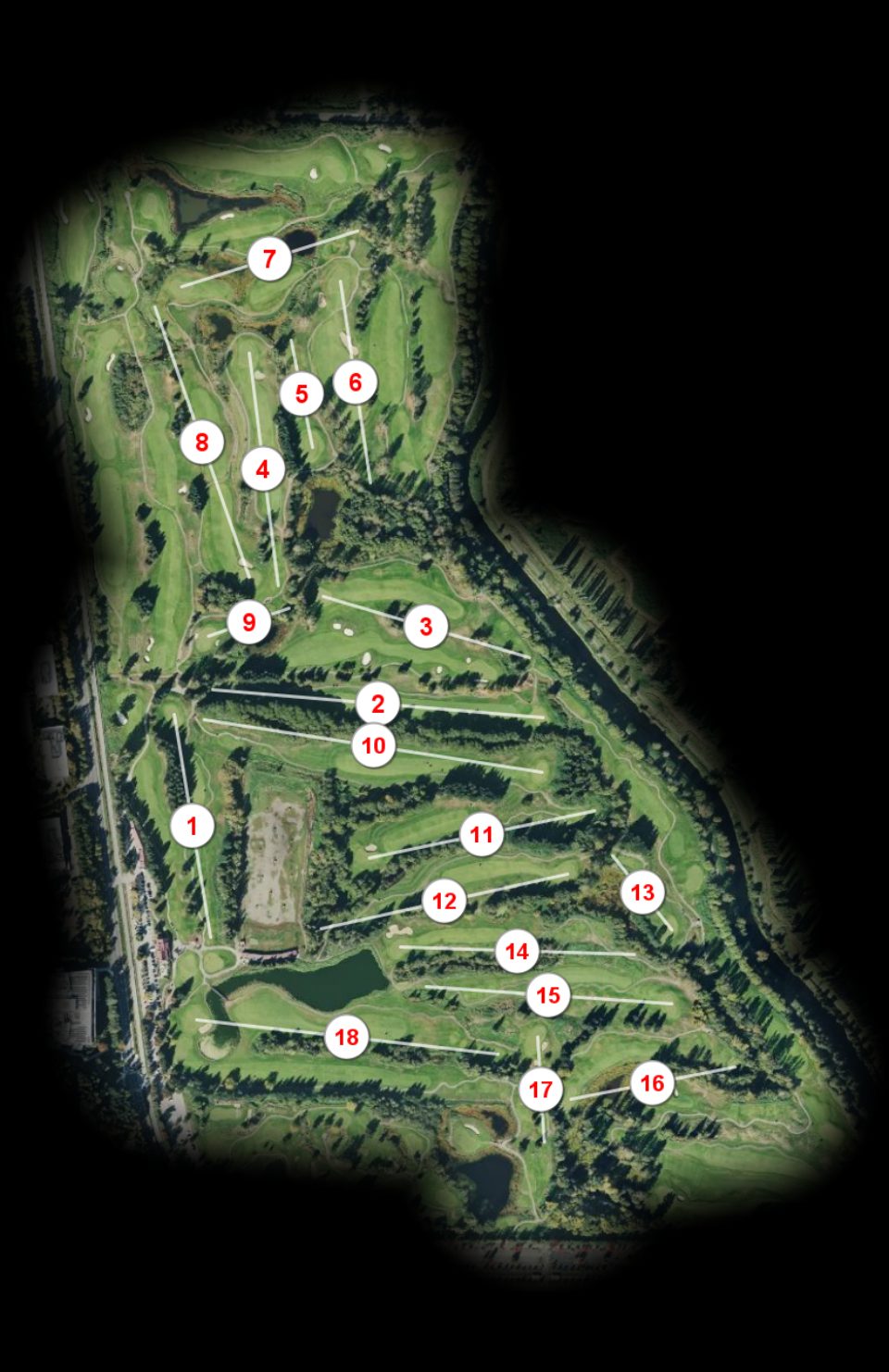 Willows Run Golf Complex Coyote Creek course overview