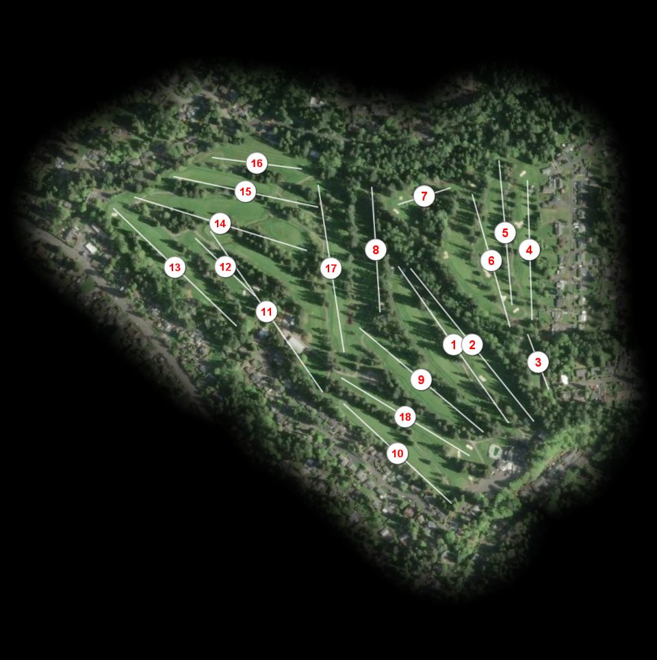 Longview Country Club course overview