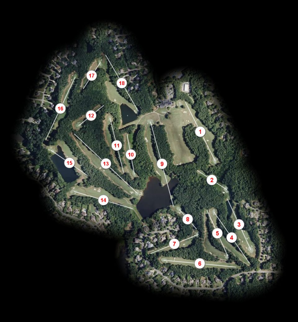 White Columns Golf Club course overview