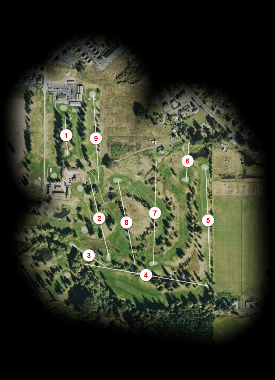 East nine at Newaukum Golf