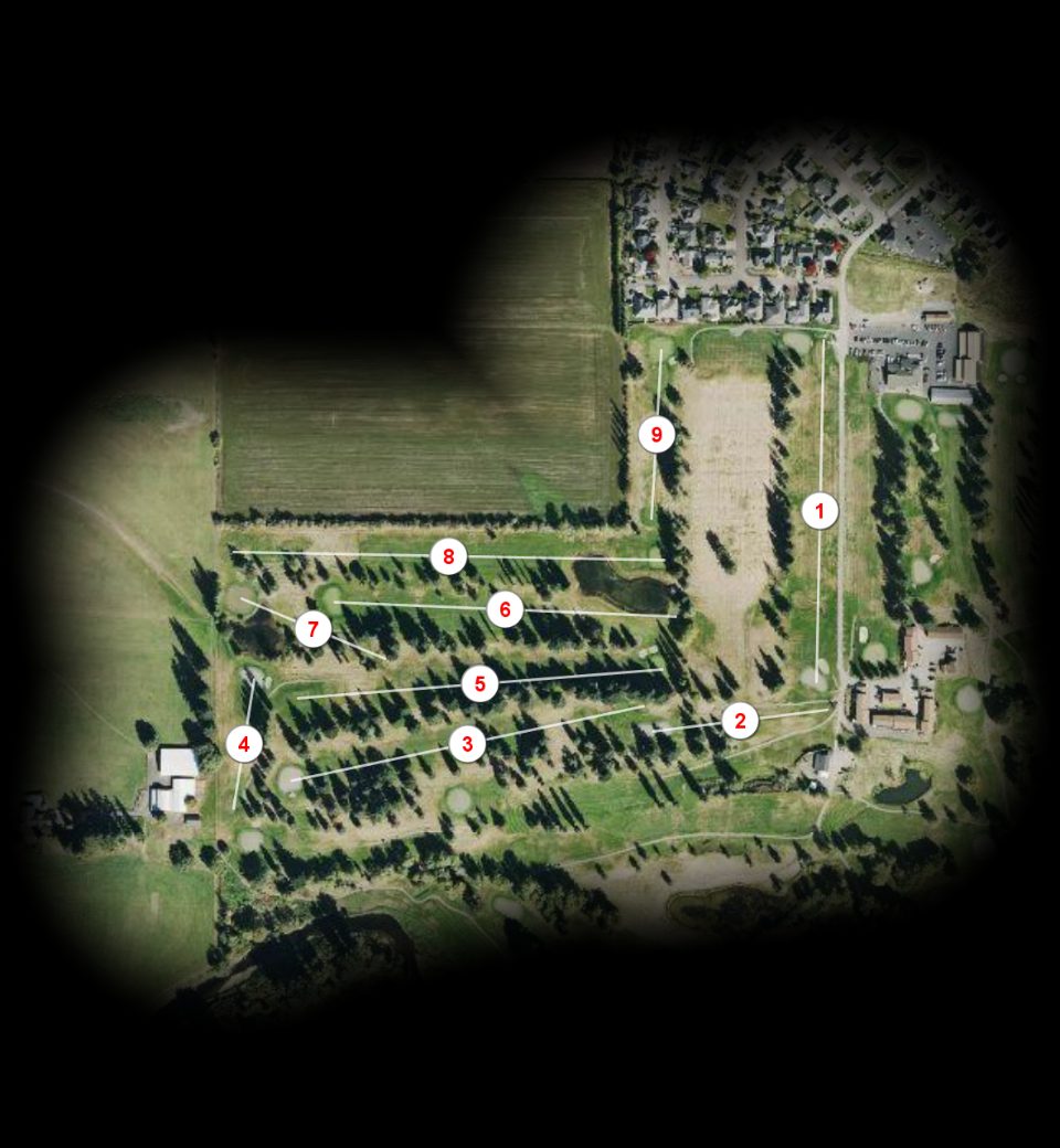 West nine at Newaukum Golf