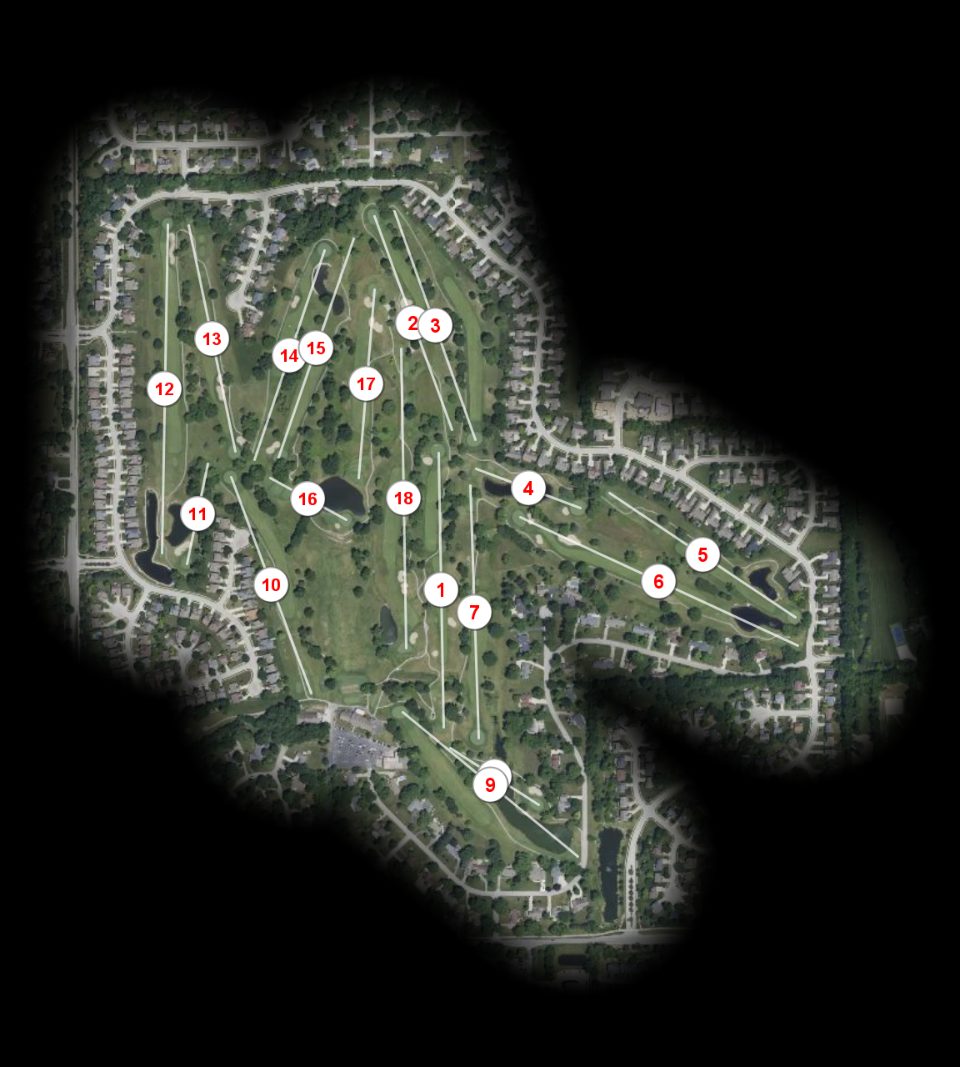 Twin Lakes Golf Club course overview