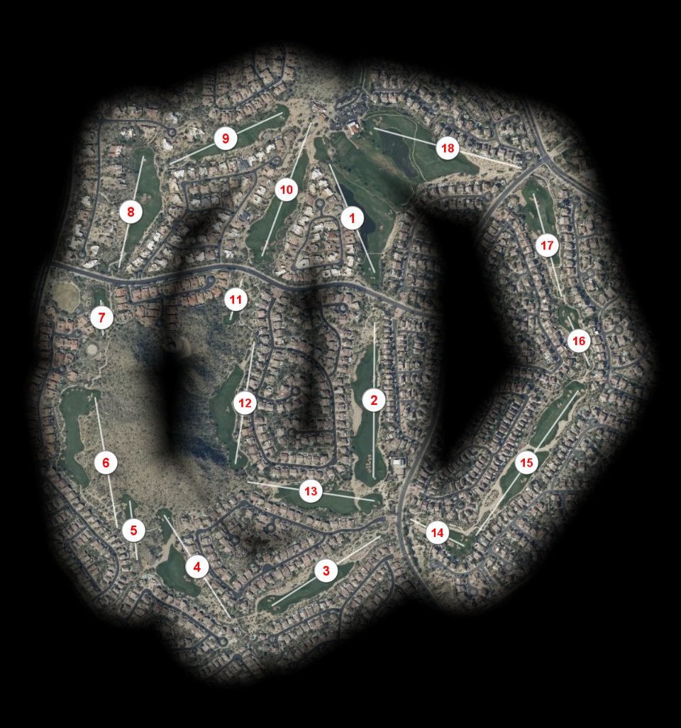 Las Sendas Golf Club course overview
