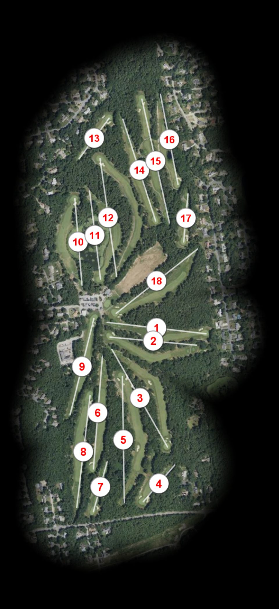 Dennis Golf Pines course overview