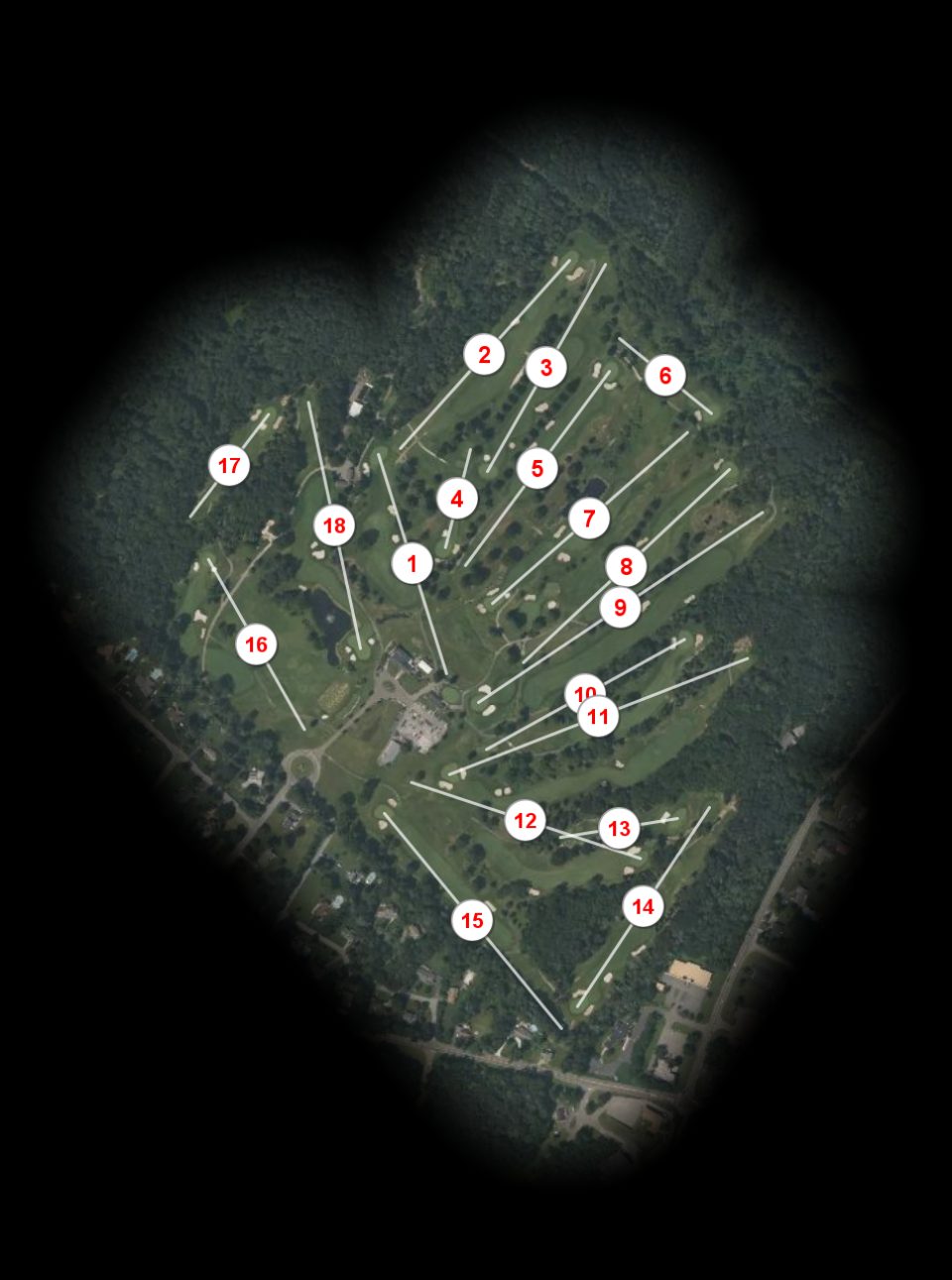 Newton Country Club course overview